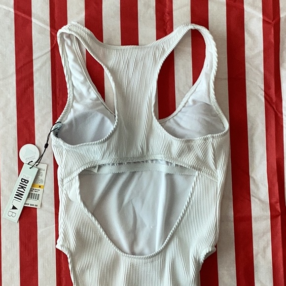 The Bikini Lab White Swimsuit, Size Medium, NWT - Picture 5 of 10
